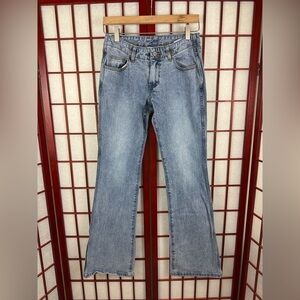 John Galt Brandy Melville Low Rise Bootcut Light Wash Jeans